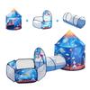 3 in 1 Kids Play Tent with Tunnel for Boys, Girls, Babies and Toddlers, Indoor/Outdoor Pop Up Playhouse with Carrying Bag & Banding Straps Birthday