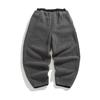 2025 Winter Warm Thick Pants Men Clothing Chinese Style Pants Men Lamb Fleece Joggers Pants Vintage Casual Baggy Mens Wide Leg Trousers