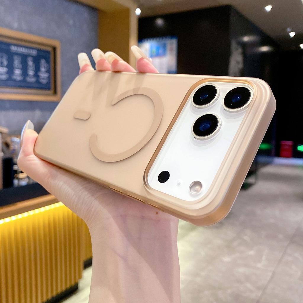 Applicable To IPhone17promax Ice Fog Magnetic Suction Phone Case Matte Apple 16 Premium Ultra Thin 15 Protection Case