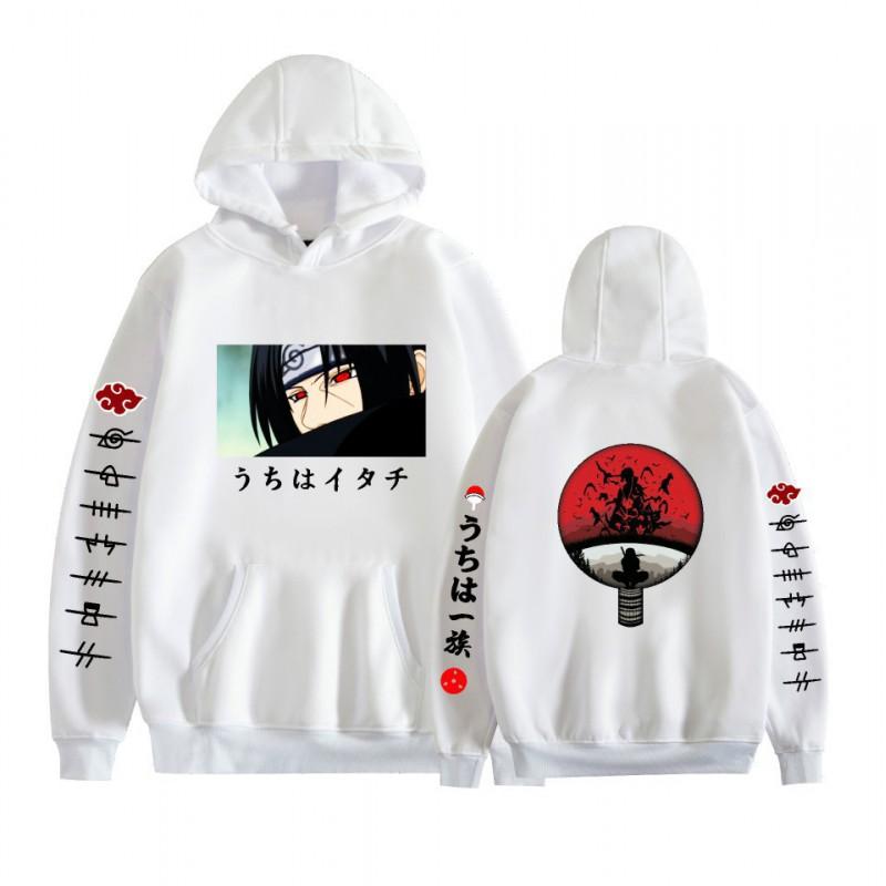 Anime Hoodie Naruto Inspired Casual Sweatshirt Teens Men Winter Warm Long Sleeve Pullover With 3D Pouch Pocket