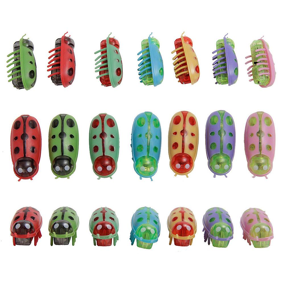 Automatic Electric Crawl Bug Cat Toy Intelligent Ladybug Shake Interactive Toy for Cat Dog Funny Toy Pet Supplies