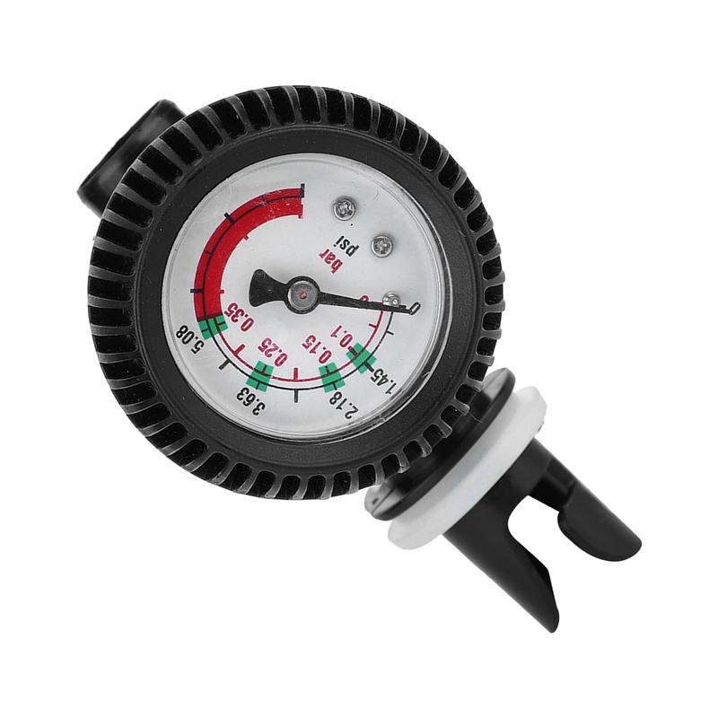 Inflatable Boat Air Pressure Gauge 0-5 PSI for Inflatable Kayak Boat Surfboard Pump Safety Barometer