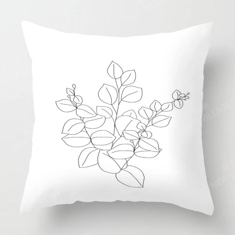 Modern Decorative Cushion for Home Living Room Decor Throw Pillow Cover 45*45 40x40cm 60x60cm 45x45cm 50x50cm Abstract Morandi