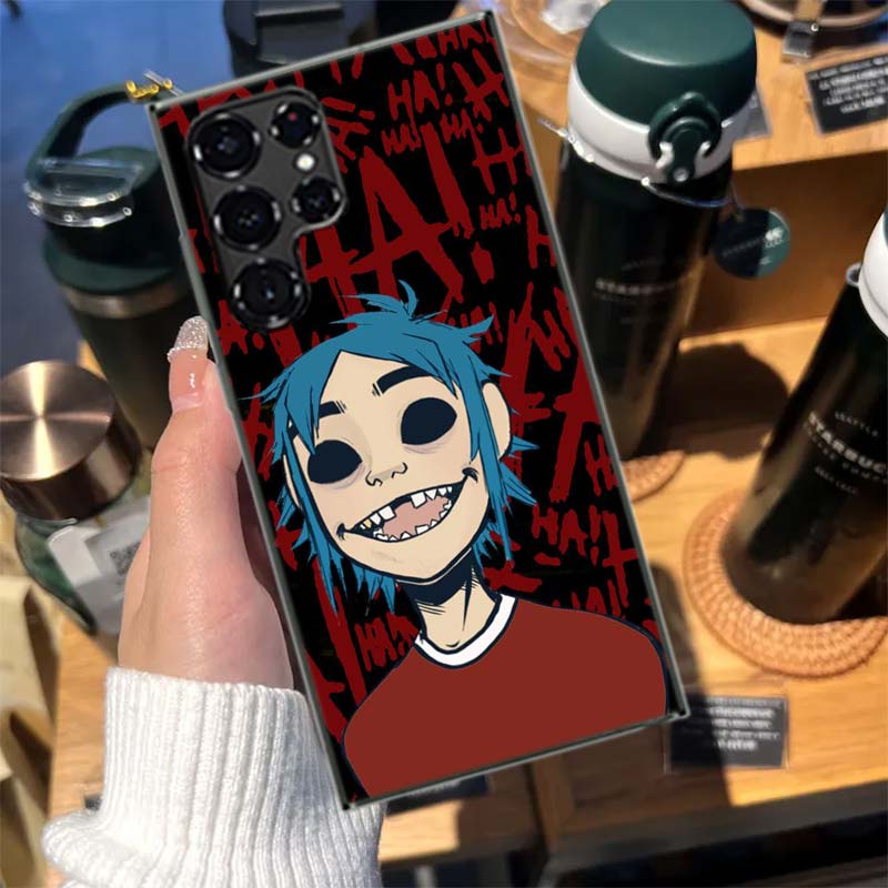 Gorillaz Anime Cases Phone Case for Samsung Galaxy S26 Ultra S25 Edge S24 S23 FE S21 Plus S20 S22 S10 Cover TPU Capa Shell Shock