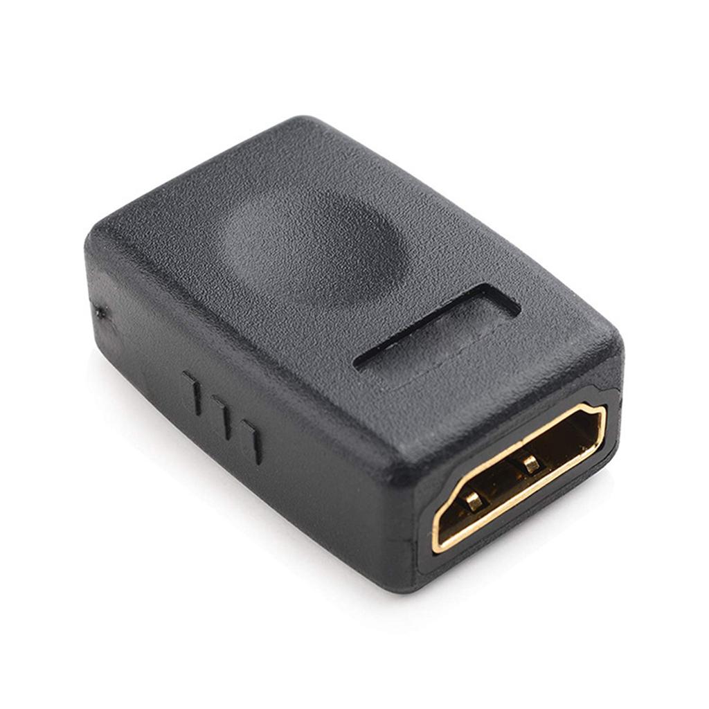 Compact HDTV Port Female to Female Adapter Supports 1080P 720P 4K Resolution for Extending Video Cable Length