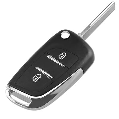 Schlüsselhülle Fernbedienung für Citroen C3 C4 C5 Berlingo Peugeot Partner