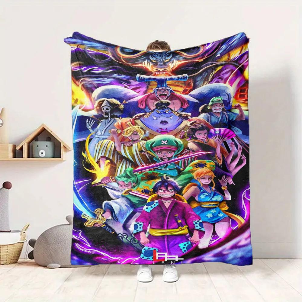 Adventure Quest Flannel Blanket Throw Blanket Soft Warm Sofa Bed Camping Car Home Decor Unique Christmas Gift C9302000