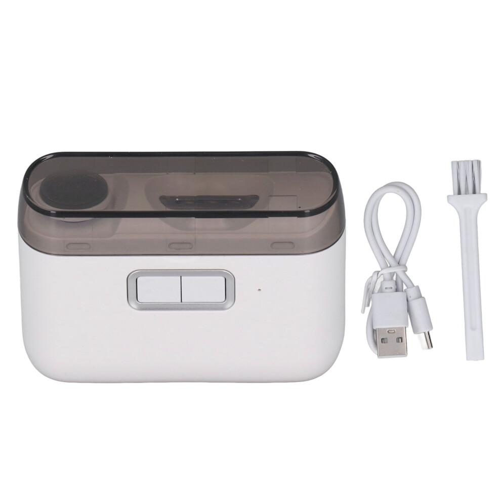 2-in-1 Electric Nail Clipper & File for Adults & Kids, 500mAh Li Battery