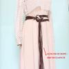 Medieval Extra Long Rope Belt Vikinges Trolles Crosses Rope Belt Norses Witch Waist Belt Long Rope Rings Knotted Belt
