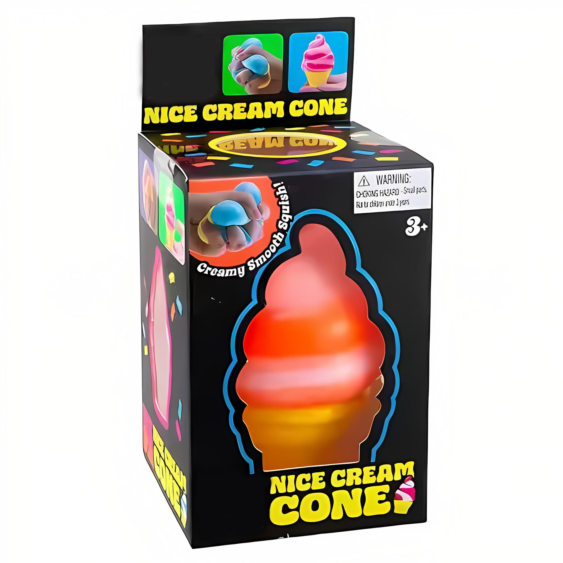 

Nee-Doh Nice Cream Конус Цветное Мороженое Сенсорный Стресс Игрушка-Антистресс Для Тревоги и Концентрации Для Взрослых и Детей