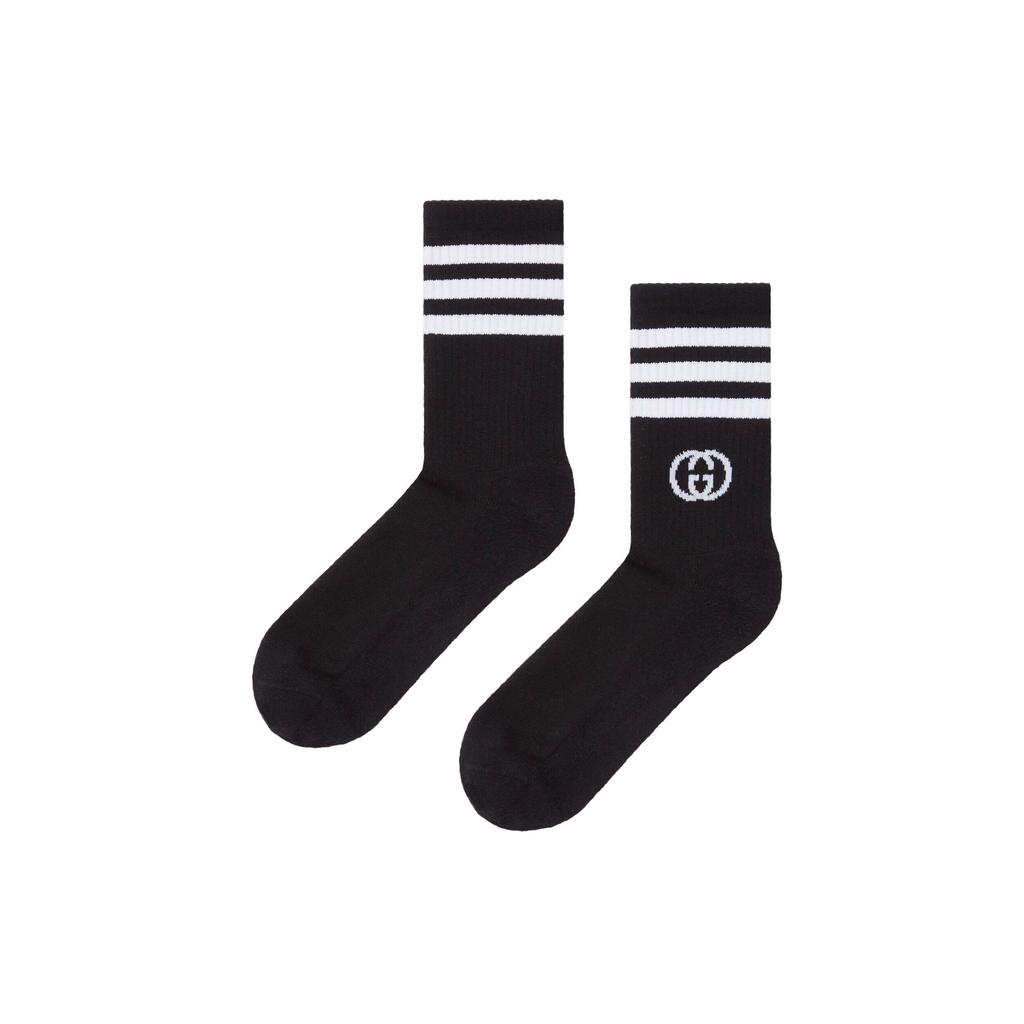 Gucci X Adidas Ankle Socks Black/White 691868-4G293-1077