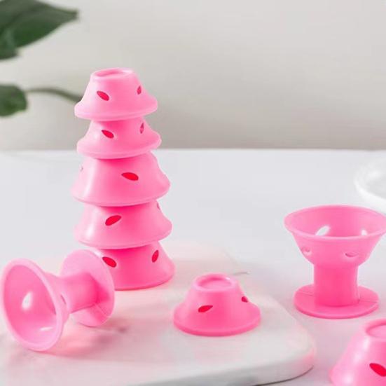 40Pcs Mushroom Shaped Hair Curler Assorted Size No Heat Hair Roller Portable Home Travel Lazy Women Girls Hair Curling Tools