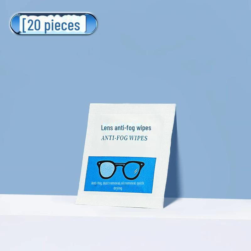 

Салфетки для очистки экранов и линз от запотевания 20 pieces