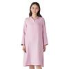 UCHINO Marshmallow Gauze Simple Size Long Perfect for and Dress, Pink, L, Sleeves, Loungewear, 100% Cotton, Spring, Autumn, Winter, Gauze, Loungewear,