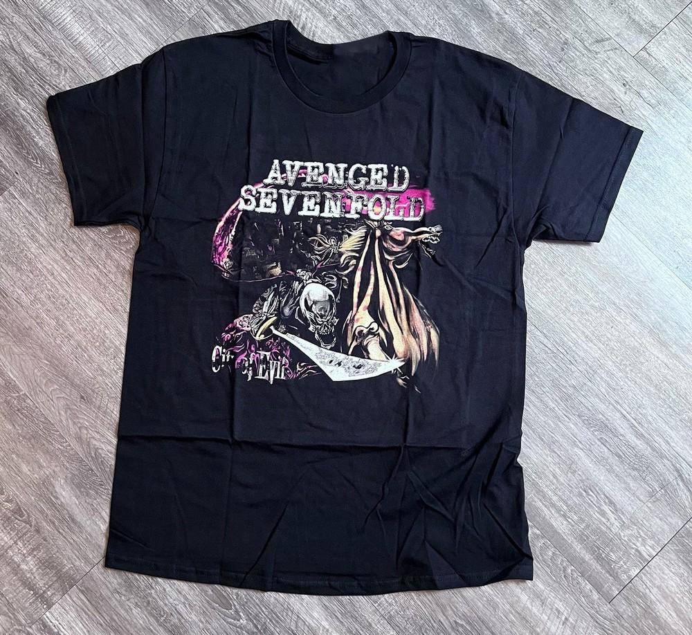 NEW Avenged 7fold City Of Evil T-Shirt Size S-5XL Fanmade Unisex T-Shirt Graphic Tee S