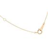 18K Yellow Gold Medal M Necklace DPD54067 with Exclusive Box [D Collection]