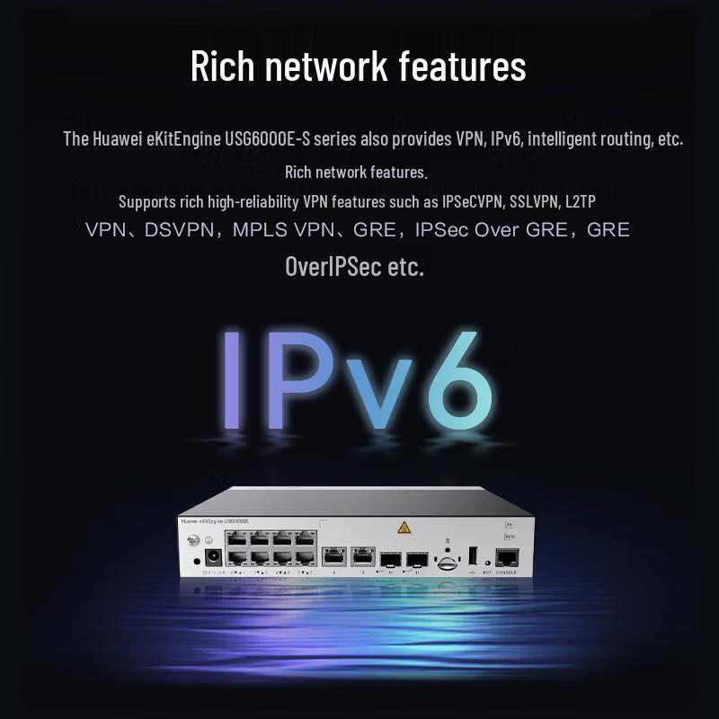 Huawei USG6000E-S Series Enterprise Firewall