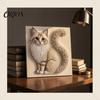 Kit de Manualidades de Arte con Diamantes Artificiales con Decoración de Relieve de Flores Retro, Kits de Perlas de Colibrí Pavo Real para Adultos, Manualidad de Pintura con Cuentas Brillantes 3D para Adultos, Hogar
