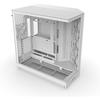 Mid-Tower Case - NZXT - CM-H92FW-01 - H9 Flow - Dual Chamber - Mesh Panels - Tempered Glass