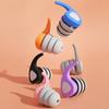 2Pcs Silicone Noise Reduction Earplugs Washable Waterproof Reusable Hearing Protection Swimming Concerts Work Study Sleeping Silent Earplugs