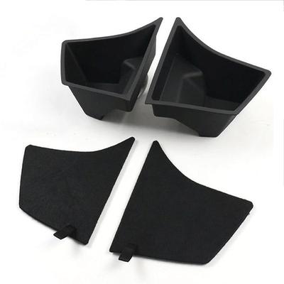 For Tesla Model 3 Highland 2024 Rear Trunk Organizer Side Storage Box with Lids Storage Bins Protector Packets Interior
