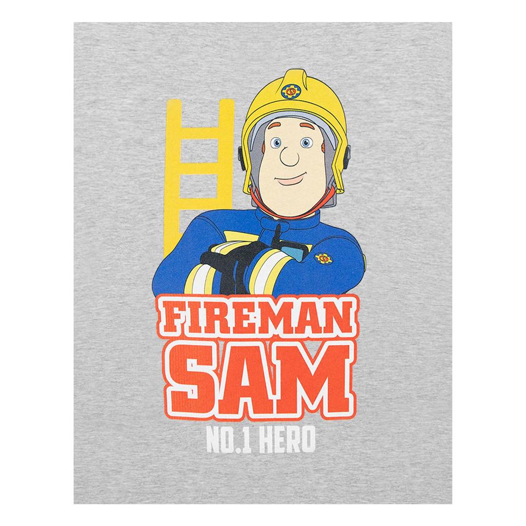 Fireman Sam Jungen Helden-T-Shirt NR.1