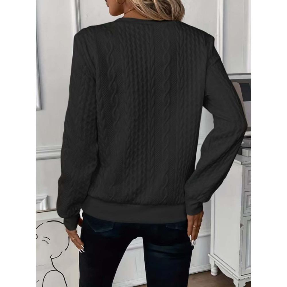 Damen Herbst Winter gestepptes Sweatshirt Reißverschluss Kapuzenpullover Damen gefütterte Jacke Strickjacke Mantel