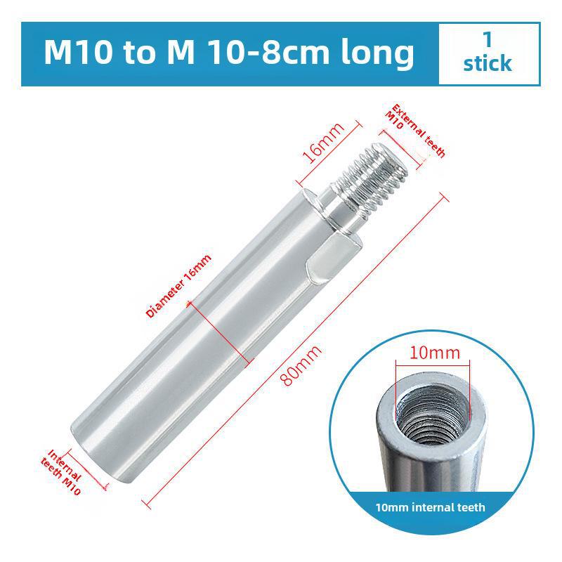 

Удлиненный шатун для угловой шлифовальной машины - многофункциональные принадлежности для шлифования, полировки и модификации M10 extension rod 8 cm