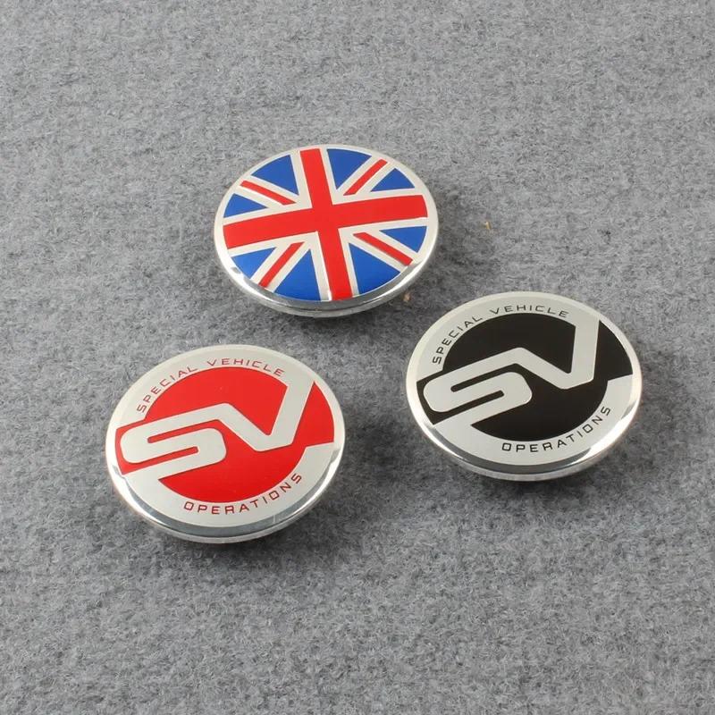 62mm 4pcs Wheel Center Hub Caps Cover Emblem logo For Land Rover RANGE ROVER LR2 LR4 LR3 RANGE Sport Decorative Accessories XS2
