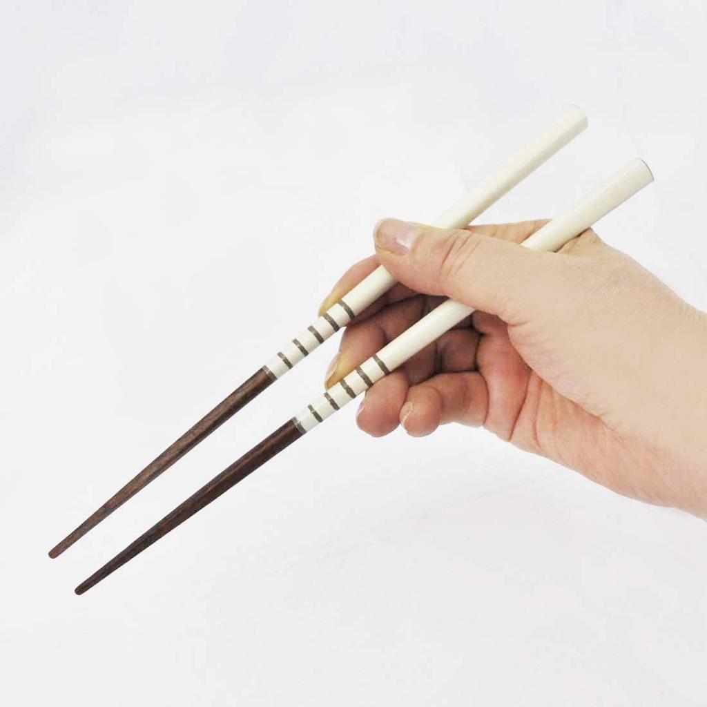 Ishida Chopsticks Set with Chopstick Cocotte Ethical Made in 60195 Couple's Rest, Box, Japan,