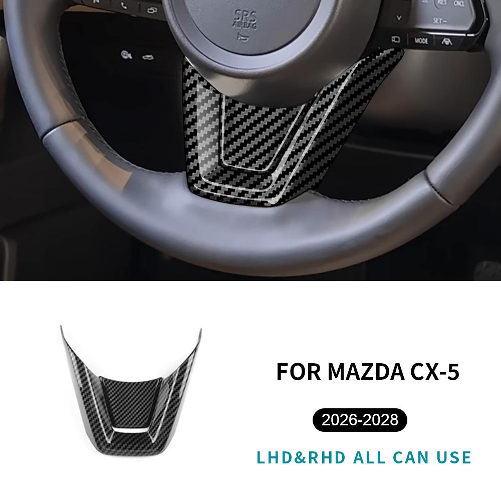 For Mazda CX5 CX-5 2026 2027 2028 Car Steering Wheel Lower Trim Sequin Anti-Scratch Decoration Protective Interior Accessories