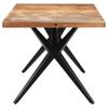 Dining Table 160x80x76 Cm Solid Acacia Wood