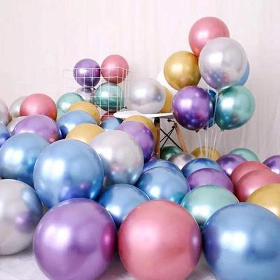 Palloncini di Metallo Transfrontalieri: Decorazioni per Sala Matrimonio e Feste in Dimensioni da 5 Pollici a 18 Pollici