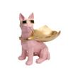 Nordic Doberman Trendy Glasses Desktop Ornament and Candy Storage for Entryway Shoe Cabinet Decor