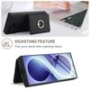 For Samsung Galaxy Z Fold 8 Ultra Fold 7 6 5 4 3 Case, Flip Wallet Case with Card Holder Magnetic Closure Shockproof Kickstand