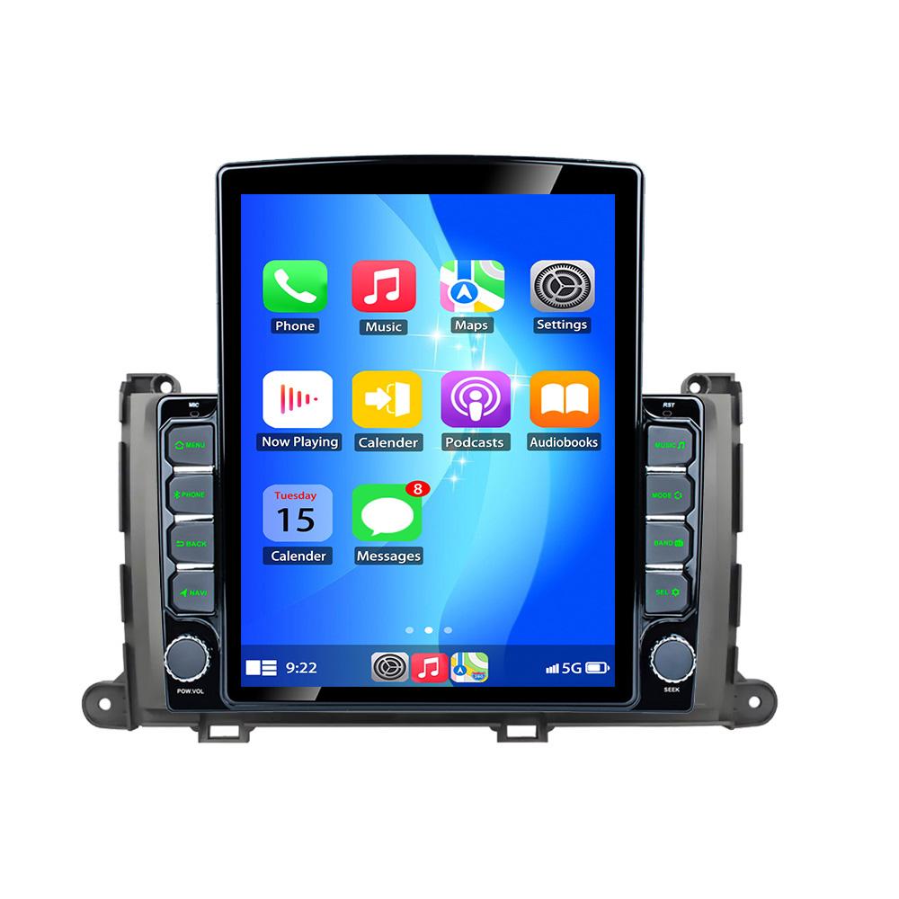 Android 13 Carplay Auto For Toyota Sienna 2009 2010 2011 2012 2013 2014 Car Radio Gps Multimeidia Player Stereo 2 Din Head Unit