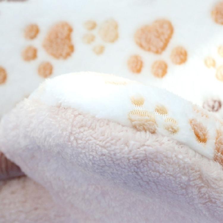 Plush Pet Bed Mat For Cats Dog With Lovely Pattern Design Perfect For Creating A Warm Place for Pet Resting Sleep