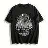 Solid Color Basic Casual Crewneck Tshirt Unisex Daily Versatile Top Pure Cotton T-shirt