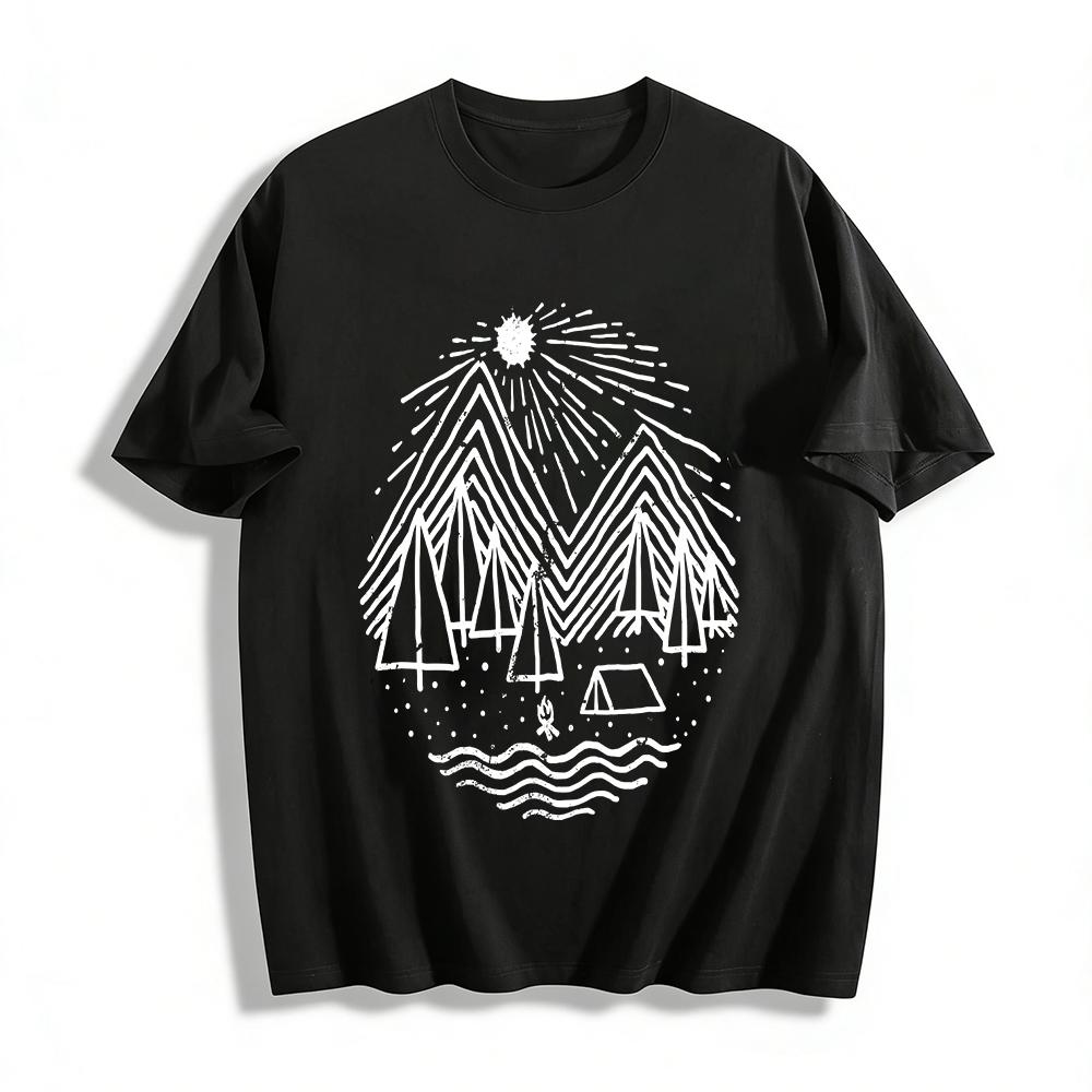 Solid Color Basic Casual Crewneck Tshirt Unisex Daily Versatile Top Pure cotton T-shirt XXS