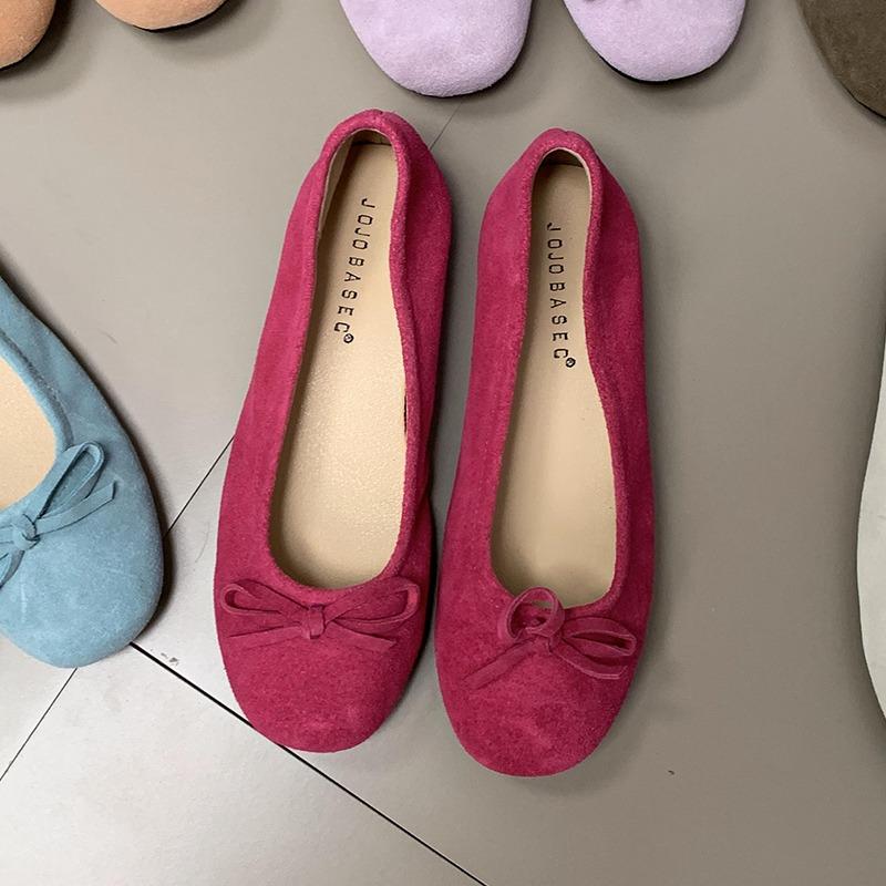 Fashion Flat Shoes for Women 2025 Spring and Autumn Silver Mary Jane Shoes for Women Retro Square Toe Ballet Plus Size Women's Shoes