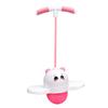 Jumping Ball with Handle Fun Balance Bounce Ball Sensory Development Toy for Kids Aged 5 and Up Pink