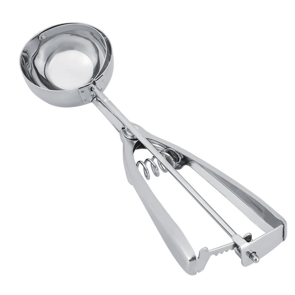 Household Stainless Steel Ice Cream Spoon Scoop Cream Dipper Kitchen Accessories (Small)