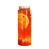 400/500/650Ml Round Disposable Juice Beverage Bottle Milk Tea Yogurt Transparent Plastic Bottles