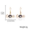 Halloween Earrings Cartoon Ghost Kid Earrings, Dripping Oil Cute Reaper Pumpkin Earrings Horror Earrings