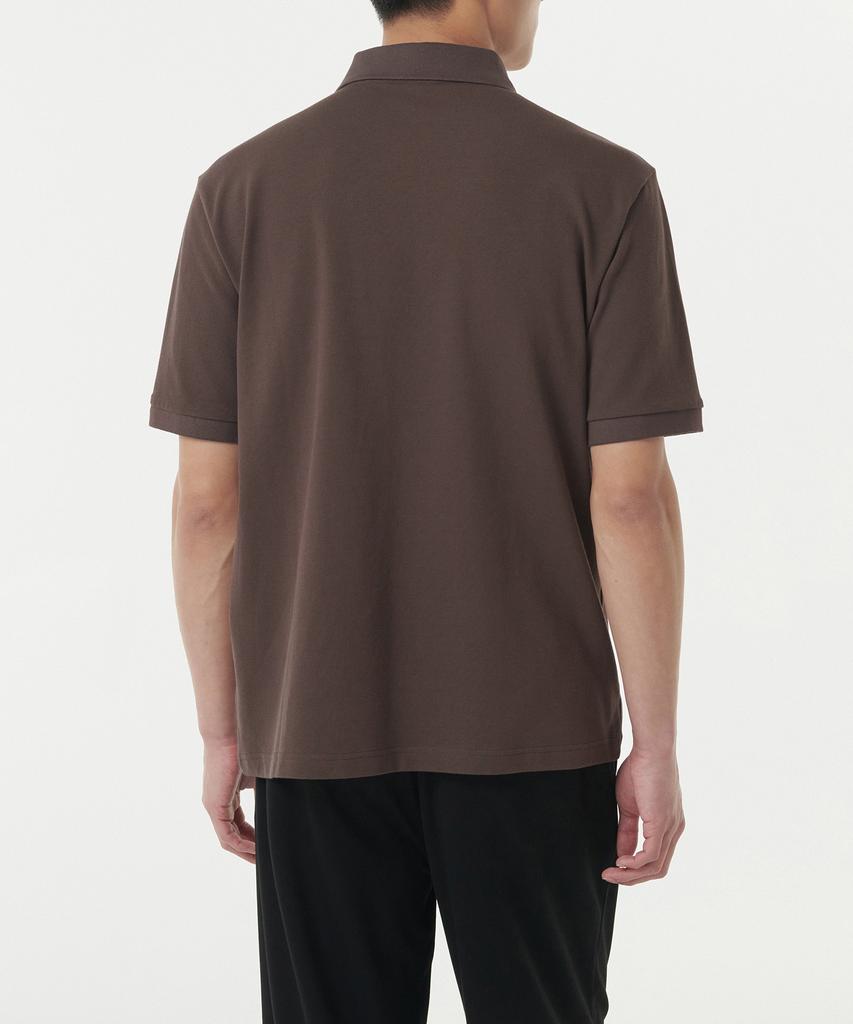 Musinsa Standard [Cooltandard] Pique Polo Shirt [Dusty Brown]
