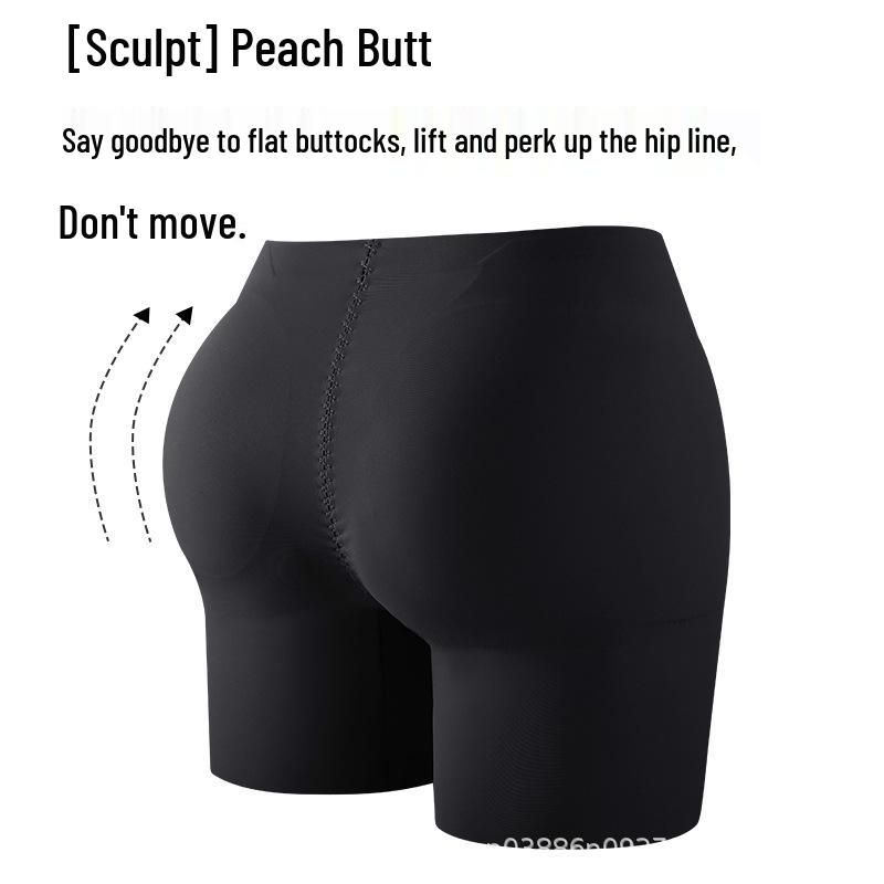 

Трусики с эффектом пышных бедер со съемными вкладышами - Натуральный базовый слой для подъема и формирования бедер. L (140-160 jin) чёрный