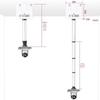 Motorized Telescopic Ceiling Mount for Cameras & Projectors (CN version)