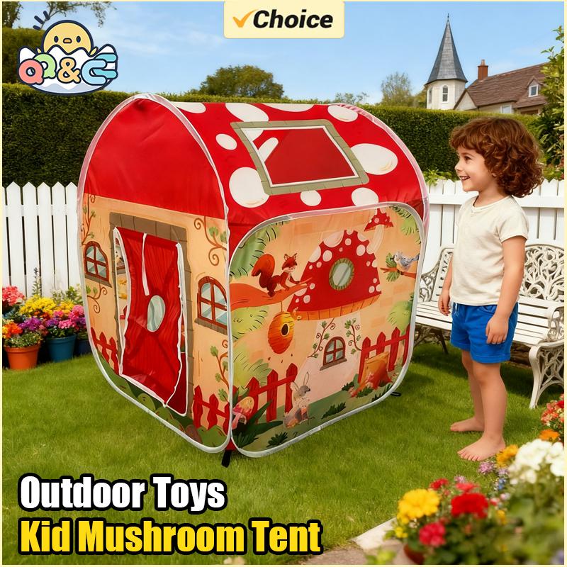 Baby Playground Tent Outdoor Games Kids Baby Little Houses for Girls Indoor Play House Camping Mushroom Houses Hut Toys for Boys