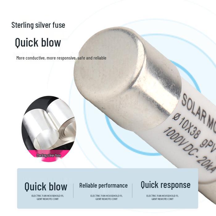 Schneller PV-10 Niederspannungs-Sammelkasten mit 1000V DC Sicherung (2A-32A, 10x38) für Photovoltaikanlagen