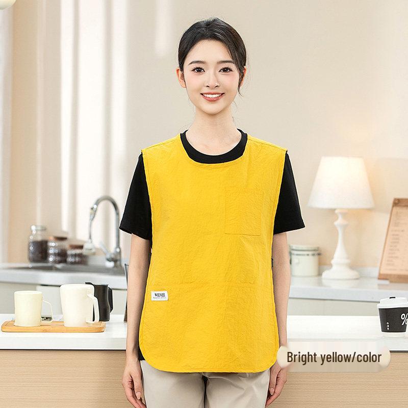 Waterproof Vest-Style Apron for Work, Catering, or Home Use